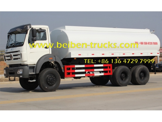 20m3 BEIBEN Water transportation stainless steel water tank truck supplier