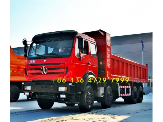 africa north benz 12 wheeler 50T heavy duty dump trucks price
