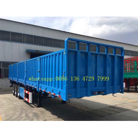 factory price side wall cargo trailer