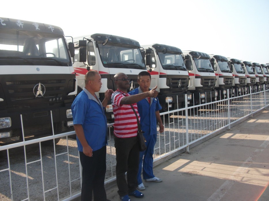 Wielki klient z Konga zamówił 50 sztuk ciągników siodłowych Beiben 2638