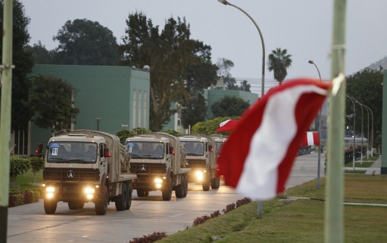 Siły zbrojne Peru stosują podwozie ciężarówki beiben NG80 6*6