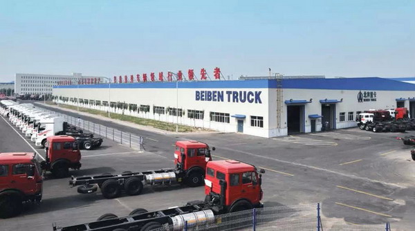 Jak złożyć ciężarówkę Beiben w Chinach?