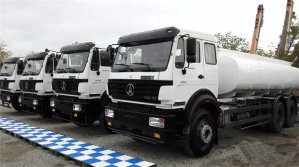 Ciężarówki Beiben wykazują duże zainteresowanie ciężarówkami Beiben należącymi do SKD na rynku irańskim