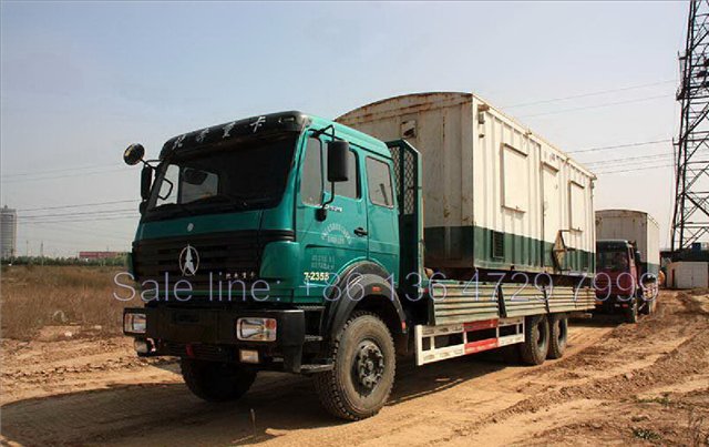 Ciężarówka towarowa Beiben 20 T używana w Etopii, Addis Abebie.